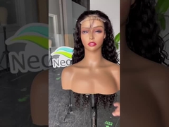 Ondata d'acqua HD Frontale 13x6 Parrucca per capelli umani Parrucche pizzo Super doppio tirato