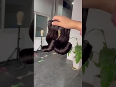 Super doppio tirato Bouncy Funmi capelli ricciole di uova crudi non trasformati venditori di parrucche vietnamite
