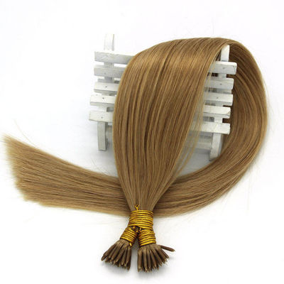 99J Light Brown Thick Tape In Hair Extensions 14-24inch 50strands Pre Bonded Glue Stick Real Human Hair