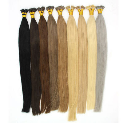 99J Light Brown Thick Tape In Hair Extensions 14-24inch 50strands Pre Bonded Glue Stick Real Human Hair