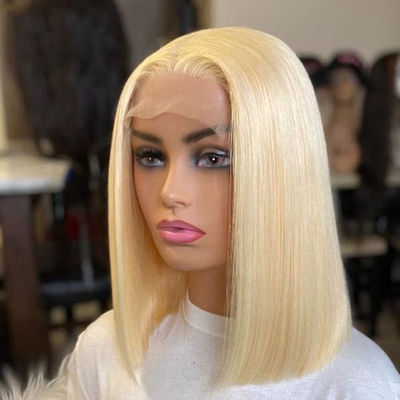 100% Virgin 613 Blonde Wig 13X6 13x4 HD Full Lace Frontal