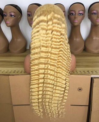 100% Virgin 613 Blonde Wig 13X6 13x4 HD Full Lace Frontal
