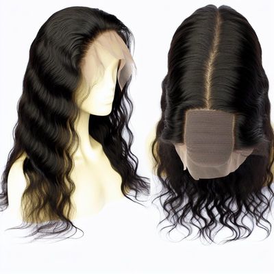 Peruvian Human Hair Lace Wig Pre-Plucked Hairline Small Size